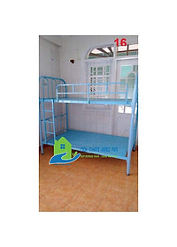 Giường Sắt 2 Tầng: Kích thước 1mx1mx1m7 sắt sơn tĩnh điện