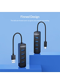 Hub Type C ra 4 cổng USB 3.0 Orico TWC3-4A - Hàng Chính Hãng