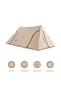 Lều trung tâm NatureHike NH20TM008 kèm màn chiếu Glamping chỉ số chống nắng UPF 50+
