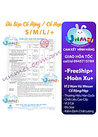 Núm ty silicone Wesser cổ rộng siêu mềm size S/M/L