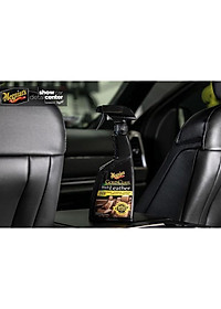 Meguiar's MUA Chai xịt dưỡng da 3 trong 1 TẶNG khăn lau nội thất - Gold Class Rich Leather & Supreme Towel / G10916
