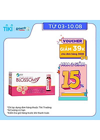 Thực Phẩm Bảo Vệ Sức Khỏe Giúp Da Sáng Đẹp Và Dạ Dày Khỏe Blossomy Hộp 10 chai x 50ml