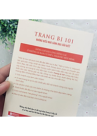 Sách Trang Bị 101 – Những Điều Nhà Lãnh Đạo Cần Biết