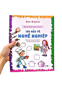 Sách Học Vẽ Bằng Hình Cơ Bản 3 - 100 Mẫu Vẽ Nghề Nghiệp