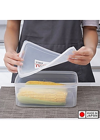 Bộ 03 hộp thực phẩm chữ nhật Nakaya 2000ml hàng nội địa Nhật Bản K.151#