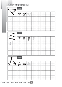 Tập Viết Tiếng Nhật Căn Bản Katakana (Tái Bản 2022)
