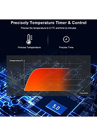 Máy nấu chậm Sous Vide BioloMix SV-9008 kết nối Wifi, công suất 1300W-Hàng chính hãng