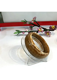 Vòng tay cẩm thạch nam bản to, bản hẹ, bản dày hay bản cao 3cm đá tự nhiên của VN