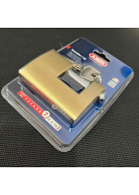 Khóa cầu ngang ABUS 82/90 thân đồng rộng 90mm chìa răng cưa - MSOFT