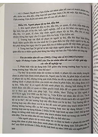 CHỈ DẪN TRA CỨU ÁP DỤNG BỘ LUẬT TỐ TỤNG HÌNH SỰ NĂM 2015