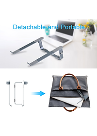 Giá Đỡ Tản Nhiệt Dành Cho Macbook, Laptop Từ 9 Đến 17 Inch Khung Nhôm Cao Cấp CHOETECH H033 - Hàng Chính Hãng