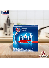 Muối rửa chén bát Finish 4kg kèm túi zip 