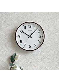 Đồng hồ Rhythm CMG619NR06- Kt 30.5 x 3.5cm, 630g, Vỏ nhựa. Dùng Pin.