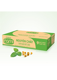 Thùng Sữa đậu nành Vinasoy Fami nguyên chất (200ml x 36 Hộp)