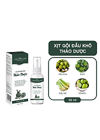 Xịt Gội Đầu Khô Tinh Chất Bưởi Hương Mộc Nhiên 50ml Cho Người Bận Rộn – Không Cần Dùng Nước, Sạch Tóc, Kháng Khuẩn, Giảm Gãy Rụng Xơ Rối Kích Mọc Tóc