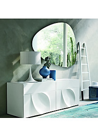 Gương soi Kibath hình viên đá