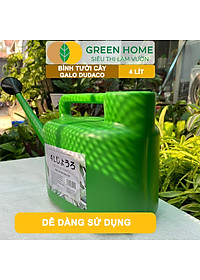 Bình Tưới Cây Vòi Sen GreenHome, Galo Dudaco, 4 Lít, 2 Chế Độ Tưới, Dễ Sử Dụng, Tháo Lắp Dễ Dàng, Độ Bền Cao