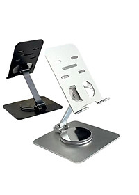 Giá Đỡ Ipad Hợp Kim Nhôm Để Bàn Xoay 360 Độ Cho Điện Thoại, Máy Tính Bảng L01 - Hàng chính hãng