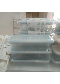 Khay làm đá vuông Inochi Kari 84 viên