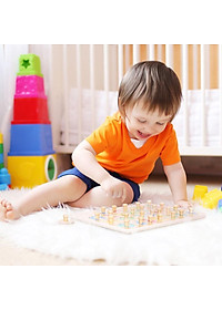 Đồ chơi xếp hình gỗ sáng tạo cho bé Deli - 74309