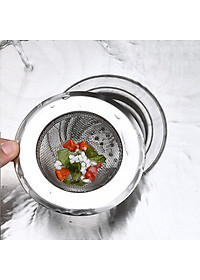 Lưới Lọc Rác, Lưới Inox Lọc Rác Bồn Rửa Chống Tắc Nghẽn Không Gỉ - Hàng Chính Hãng MINIIN Loại 1