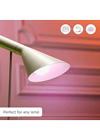 Bóng đèn thông minh WiZ Tunable White and Color RGB E27 8.5W A60 16 triệu màu Hàng Chính Hãng
