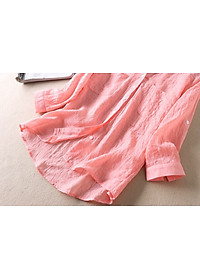 Áo đũi nữ Haint Boutique, Áo sơ mi nữ cổ V xinh phong cách vintage Sm99