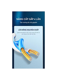 Cáp mạng Cat6 UTP UGREEN NW102 - Hàng chính hãng