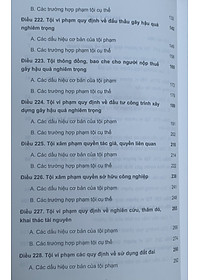 Bình luận Bộ luật Hình sự năm 2015 (Phần hai-Các tội phạm), Chương XVIII, Mục 3: xâm pham trật tự quản lý kinh tế