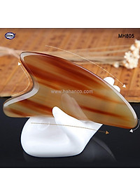 Dụng cụ Mát xa (MH805) Cạo gió sừng tim làm mịn da mặt và toàn thân - Chăm sóc sức khỏe - HAHANCO