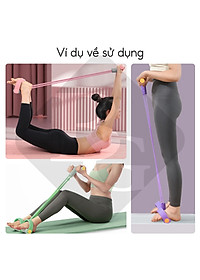 Dây Tập Bụng 6011N,Dây Kéo Đàn Hồi Kháng Lực  Ống Cao Su, Dây Kéo Tập Gym
