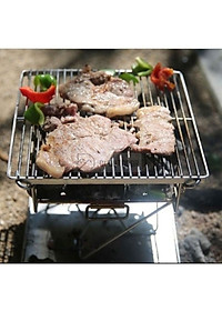 Đồ cắm trại bếp nướng campingmoon cắm trại du lịch dã ngoại bếp than xếp nướng thịt BBQ ngoài trời campout A017