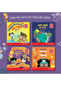 Bộ Sách Khoa Học Dành Cho Tuổi Chập Chững (04 Cuốn)