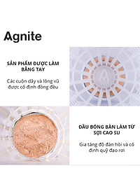 Quả cầu nhựa, lông ngỗng tự nhiên chính hãng Agnite- nhẹ, bền, chắc chắn - quả lẻ/ hộp 3 quả - F2211/F2200