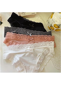 Quần Lót Nữ Vic Ren Su cao cấp mềm mại kháng khuẩn 