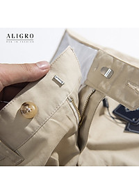 QUẦN KAKI NAM ỐNG ĐỨNG - Aligro ALGK055