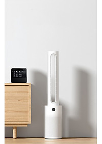 Quạt Không Cánh Lọc Không Khí Xiaomi Mijia 2 In 1 Xoay 150 Độ Khử Khuẩn UV Kết Nối App - Hàng Nhập Khẩu
