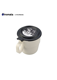 Ly nhựa cao cấp có nắp chống tràn Inomata hàng nội địa Nhật Bản