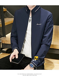 Áo Khoác Big Size Áo Khoác Dù Nam Có Cổ Trụ Chống Nắng Chống Nóng Chống Lạnh Chống Gió 2 Lớp Phối Logo Sọt Thời Trang Nam Tính Hàn Quốc Giá Tốt AD70 