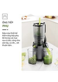 Máy Ép Chậm Olivo SJ196 – Ống Tiếp Nguyên Liệu Lớn 13cm – Động Cơ AC Cao Cấp