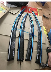 Bộ vè che mưa chỉ mạ crom dành cho Vios form 2019 -2020