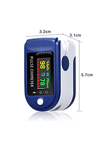 Máy đo nhịp tim và nồng độ oxy trong máu ( loại đặc biệt có hiển thị sóng sung nhịp tim )