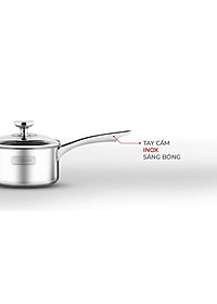 Quánh Inox nguyên khối Elmich baby EL-3848 size 14cm - Hàng chính hãng