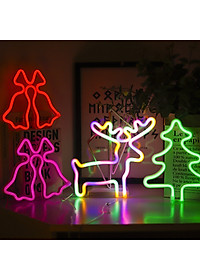 Đèn LED Neon Trang Trí KUNBE Treo Tường Decor Phòng Làm Việc, Phòng Ngủ, Sự Kiện Đa Dạng Kiểu Dáng Màu Sắc