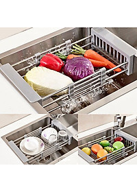 Rổ đa năng-khay đa năng để chậu rửa chén