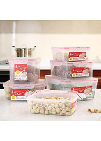 Hộp nhựa đựng thực phẩm chữ nhật 700ml - Hàng nội địa Nhật Bản