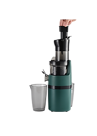 Máy ép chậm Nagakawa NAG0818 (200W) - Trục ép 6 phân đoạn kiệt bã - Ống tiếp thực phẩm lớn - Hàng chính hãng