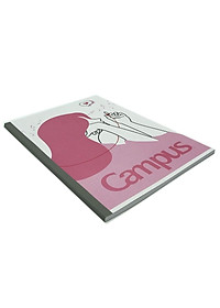 Vở Couple B5 Kẻ Ngang Có Chấm 120 Trang ĐL 70g/m2 - Campus NB-BCOU120 (Mẫu Màu Giao Ngẫu Nhiên)