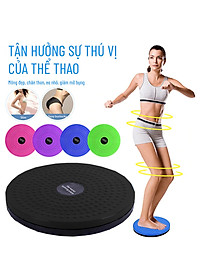 Đĩa xoay eo tập thể dục 360 độ bàn xoay tập cơ bụng cho eo thon tại nhà và phòng gym có hạt massage bàn chân, Đĩa Xoay Tập Eo - Bàn Xoay Tập Eo - Đĩa Xoay Eo Giảm Cân - Bàn Xoay Eo Tập Thể Dục Hiệu Quả, dụng cụ thể thao - Chính hãng dododios