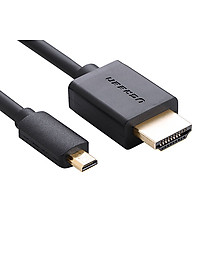 Cáp Chuyển Đổi Ugreen MicroHDMI Sang HDMI V1.4 30102 1.5m - Hàng Chính Hãng